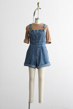 denim overall shorts