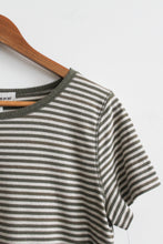 sageleaf striped tee