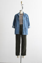 classic denim chore coat