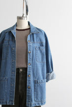 classic denim chore coat