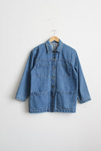 classic denim chore coat