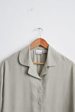 laurel silk button up