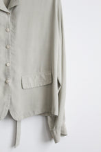 laurel silk button up