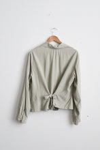 laurel silk button up