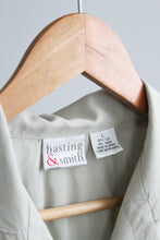 laurel silk button up