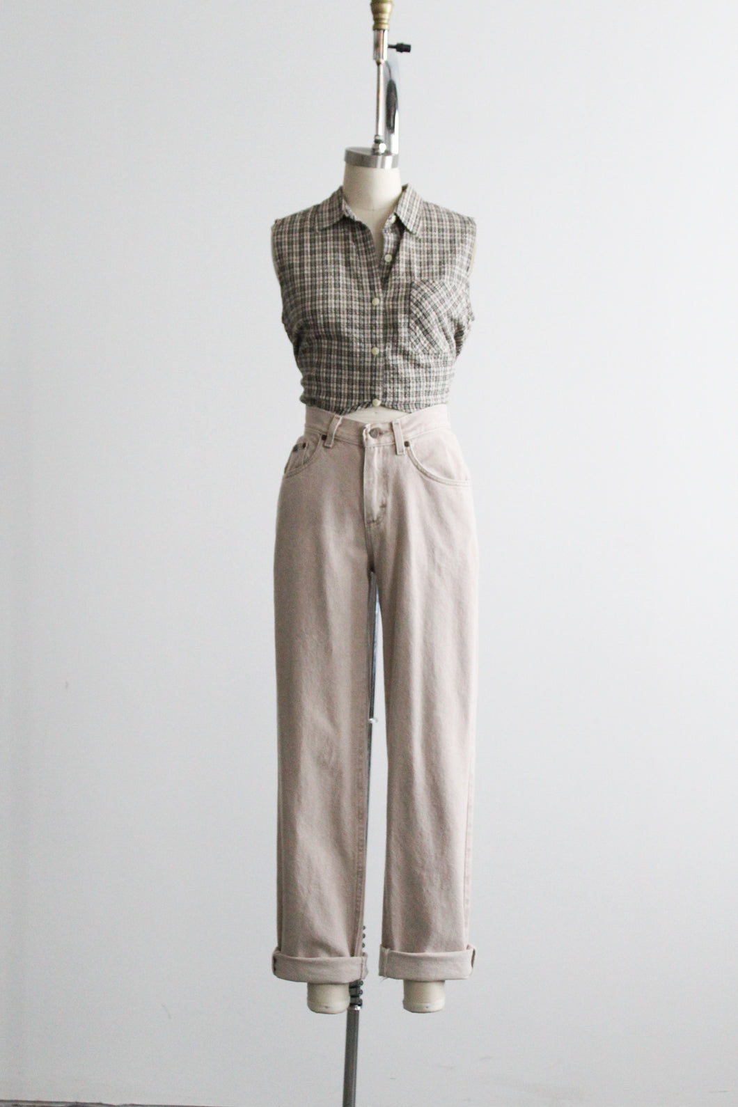 sand denim jeans