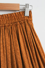 honeycomb midi skirt