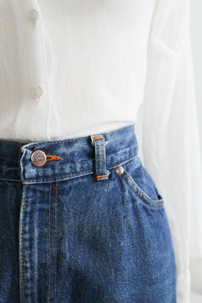 indigo mom jeans