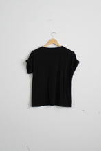 classic black tee