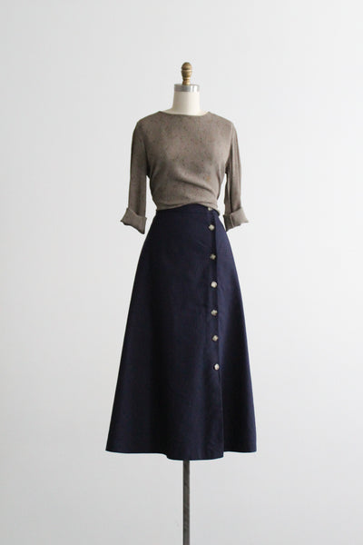 tidepool linen maxi skirt