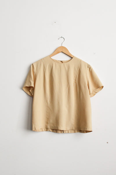 butter silk tee