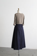 tidepool linen maxi skirt