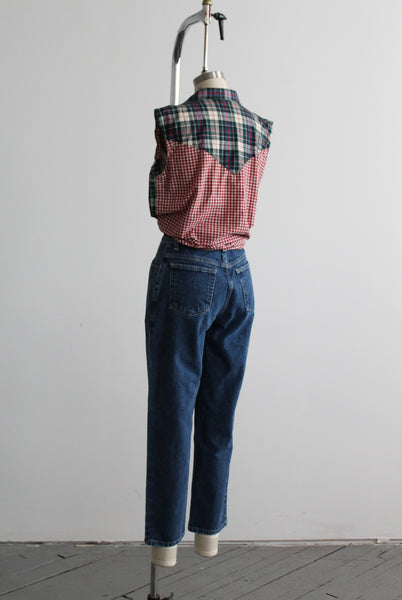 dark indigo jeans