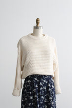 parchment cotton pullover