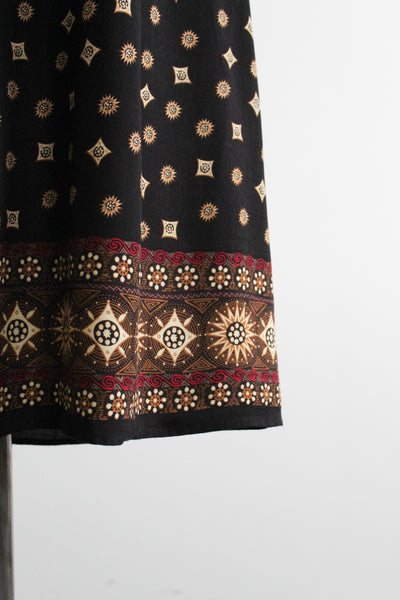 celestial midi skirt