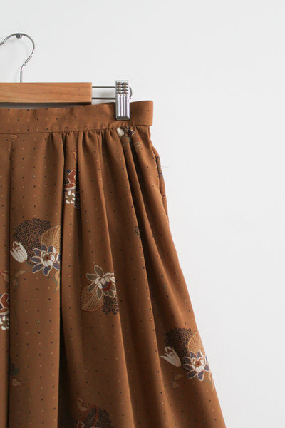 fields of gold midi skirt