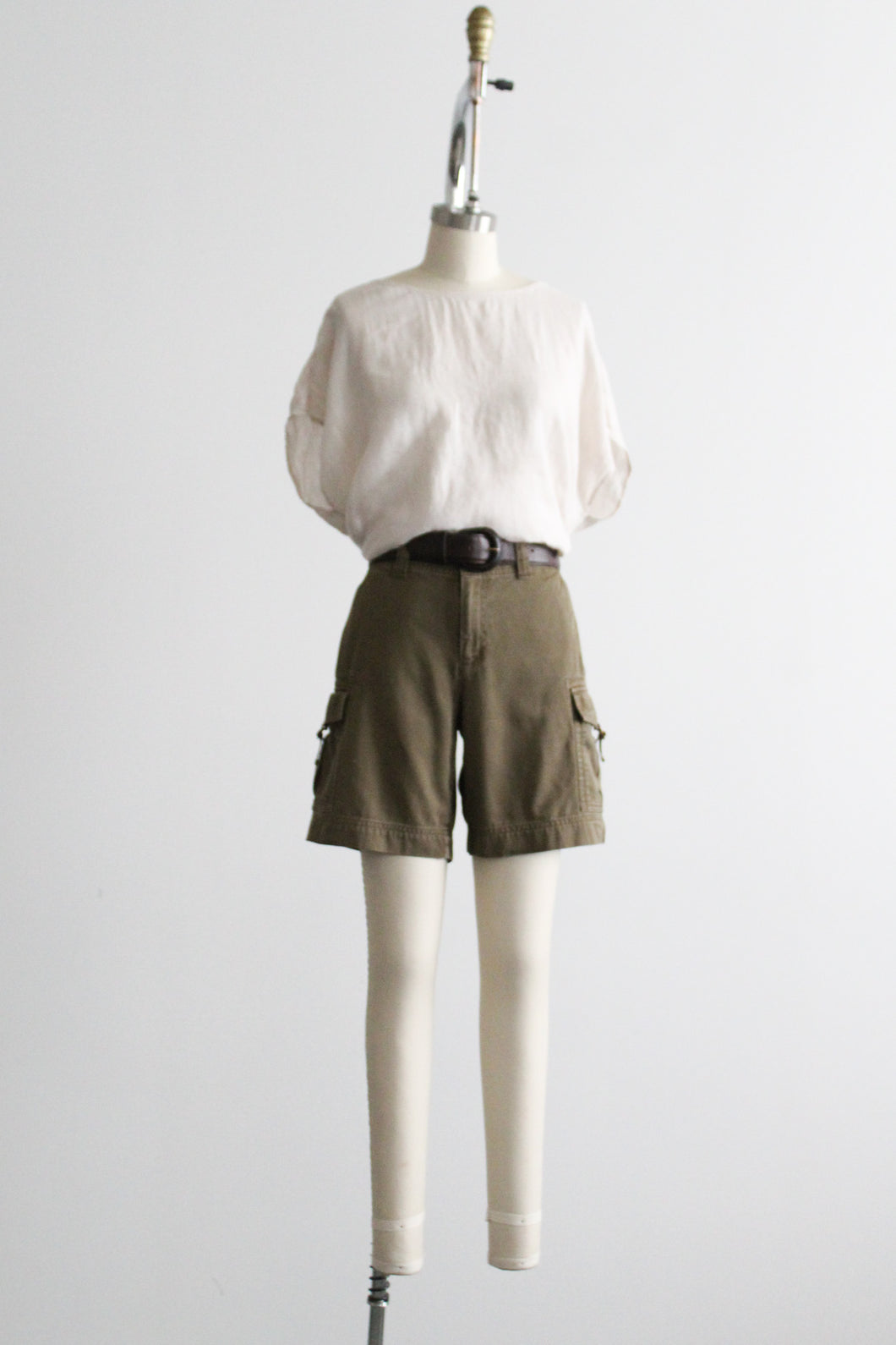 fiddlehead fern cargo shorts