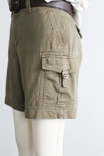 fiddlehead fern cargo shorts