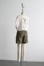 fiddlehead fern cargo shorts