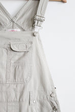 bone cotton short overalls