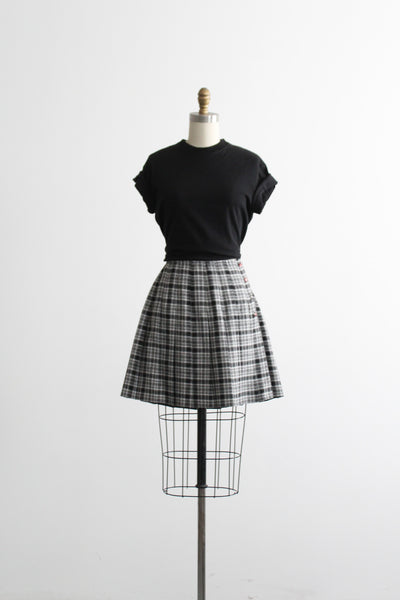 oxford wrap skirt