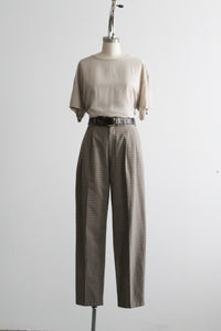 ecru boxy tee