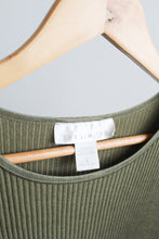 basil leaf rib knit tee