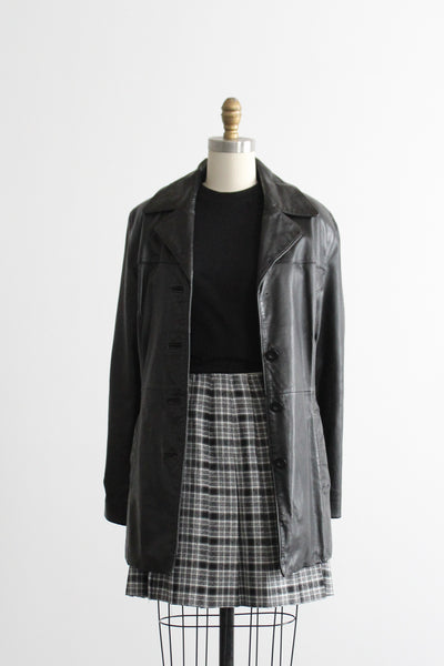 caroline black leather jacket