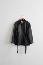 caroline black leather jacket