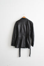 caroline black leather jacket