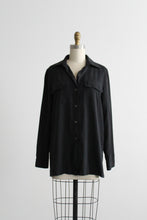 nocturne silk button up