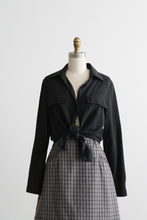 nocturne silk button up