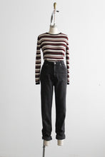 ash black mom jeans