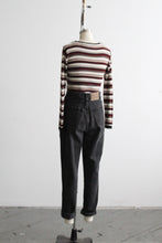 ash black mom jeans