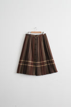 scholastic wool midi skirt