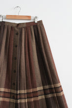 scholastic wool midi skirt