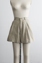 parchment cotton shorts