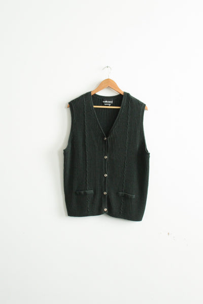 spruce knit vest