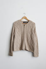 chanterelle cable knit cardigan