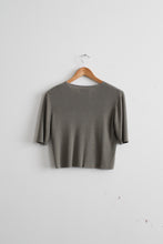 sageleaf cropped button up
