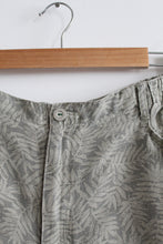 fern linen shorts