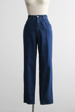 vintage indigo jeans