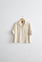bone silk button up