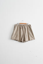 cabinlight plaid cotton shorts