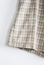 cabinlight plaid cotton shorts