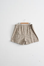 cabinlight plaid cotton shorts