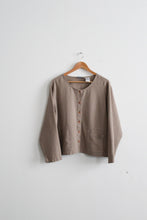 morel boxy linen jacket