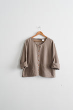morel boxy linen jacket