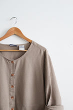 morel boxy linen jacket