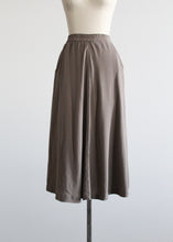 morel silk skirt